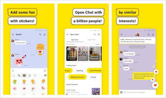 aplikasi chat orang korea kakaotalk