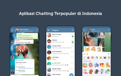 aplikasi chatting yang populer di indonesia