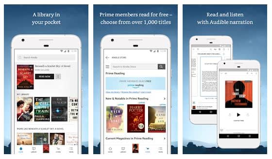 Amazon Kindle, aplikasi ebook reader dengan segudang buku premium