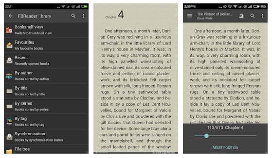 FBReader, aplikasi ebook reader simpel dan ringan untuk android