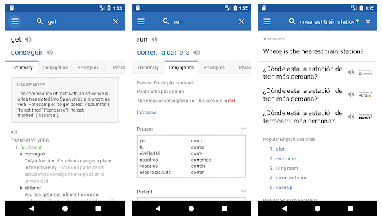 SpanishDict Translator jadi penerjemah yang akurat selain Google Translate khusus untuk bahasa Spanyol