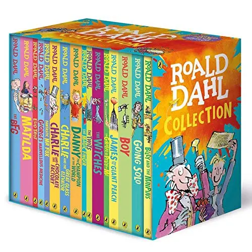 Buku-buku karangan Roald Dahl bisa jadi rekomendasi novel untuk belajar bahasa inggris